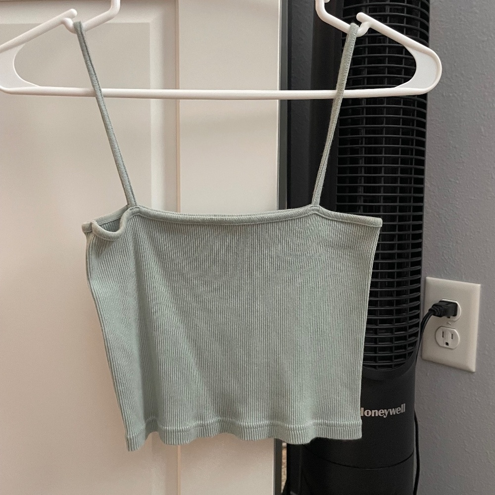 One Size Green John Galt Tank